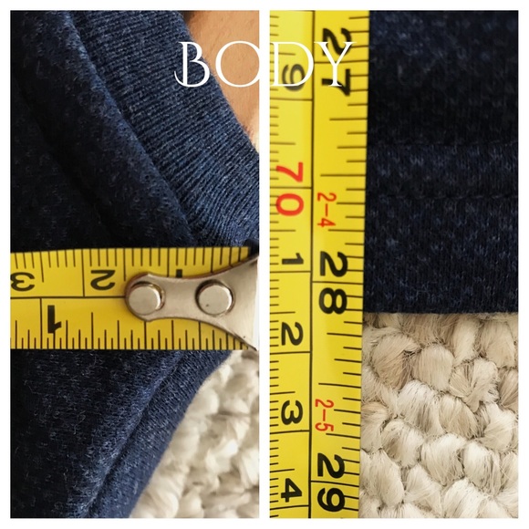 Vince Camuto V neck navy blue t-shirt - Picture 6 of 7